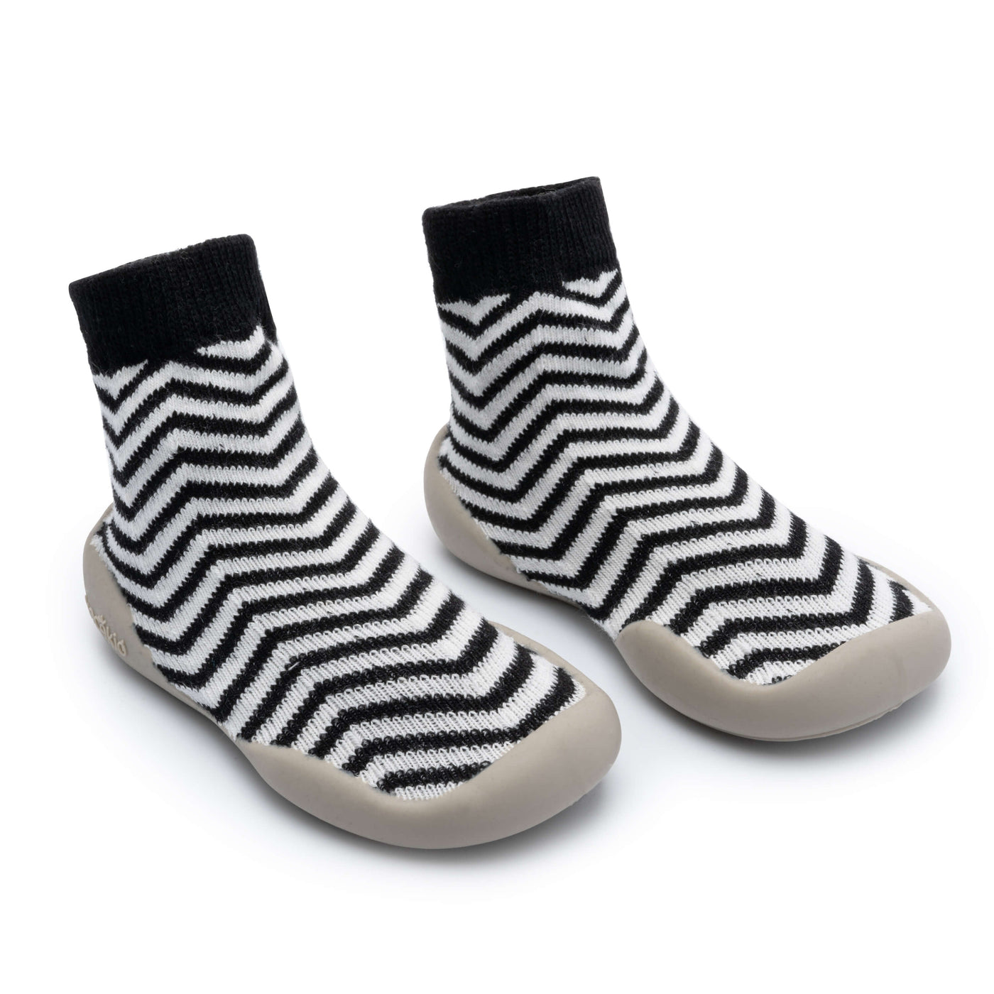 Zebra Stripe - Non-Slip Baby Shoe-Socks