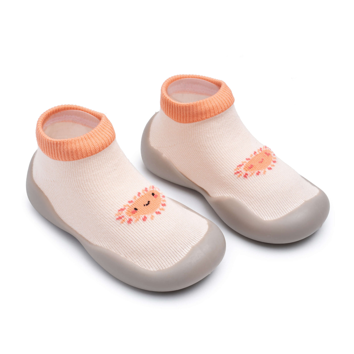 Two-Tone Cuteness - Non-Slip Baby Shoe-Socks