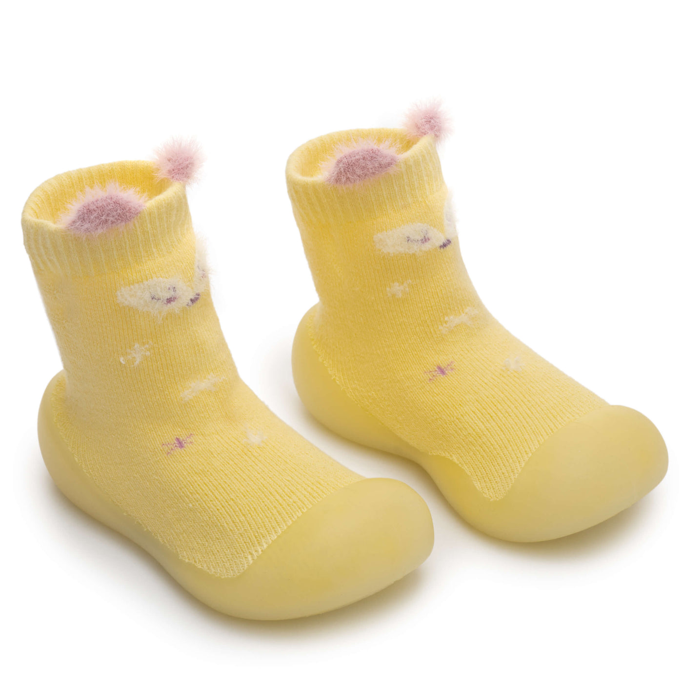 Sleeping Owl - Non-Slip Baby Shoe-Socks