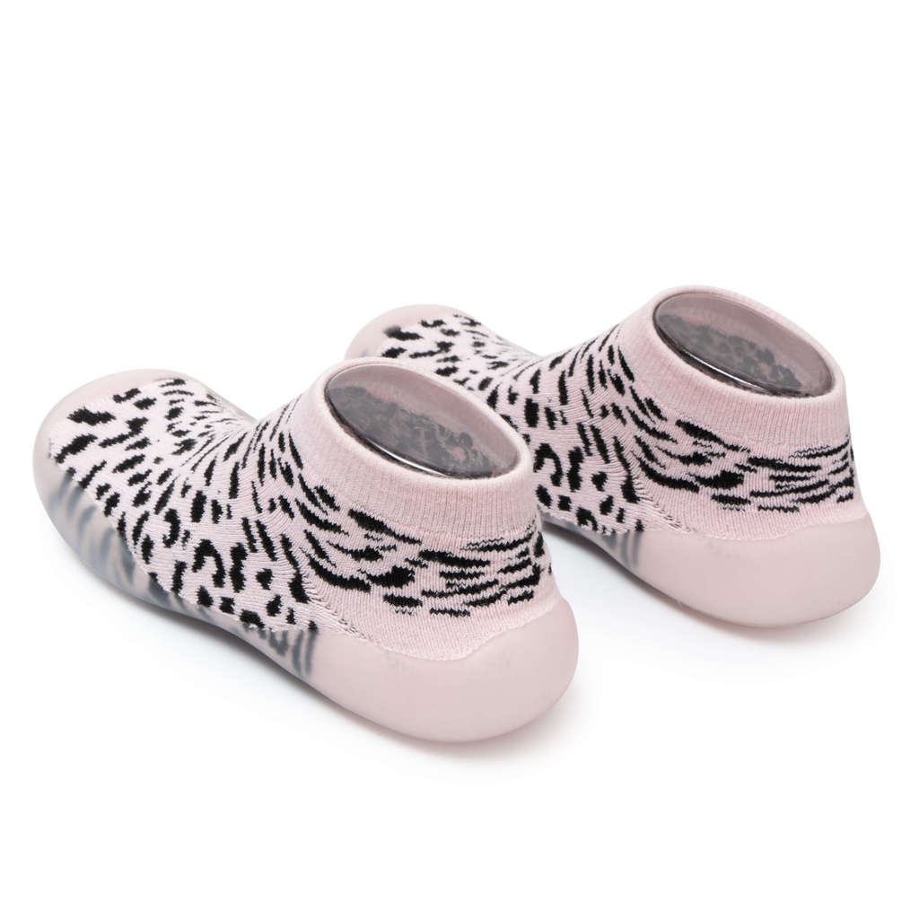Bliss Foot - Leopard Print Adult Sock-Shoes