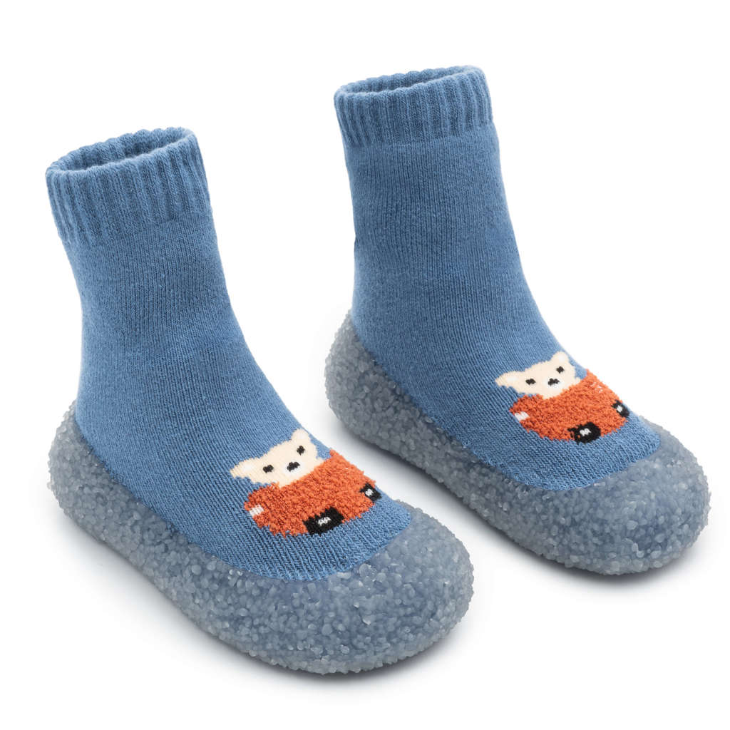 Blue Bear - Non-Slip Baby Shoe-Socks