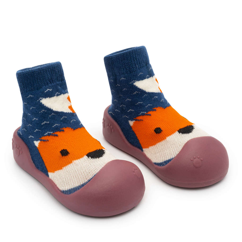 Friendly Fox - Non-Slip Baby Shoe-Socks