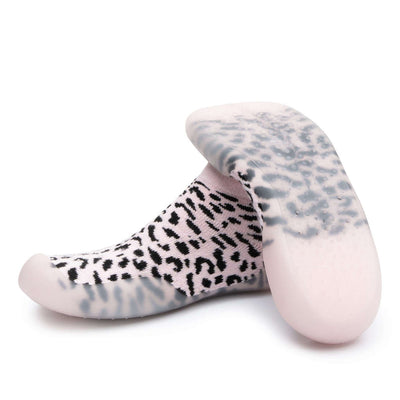 Bliss Foot - Leopard Print Adult Sock-Shoes