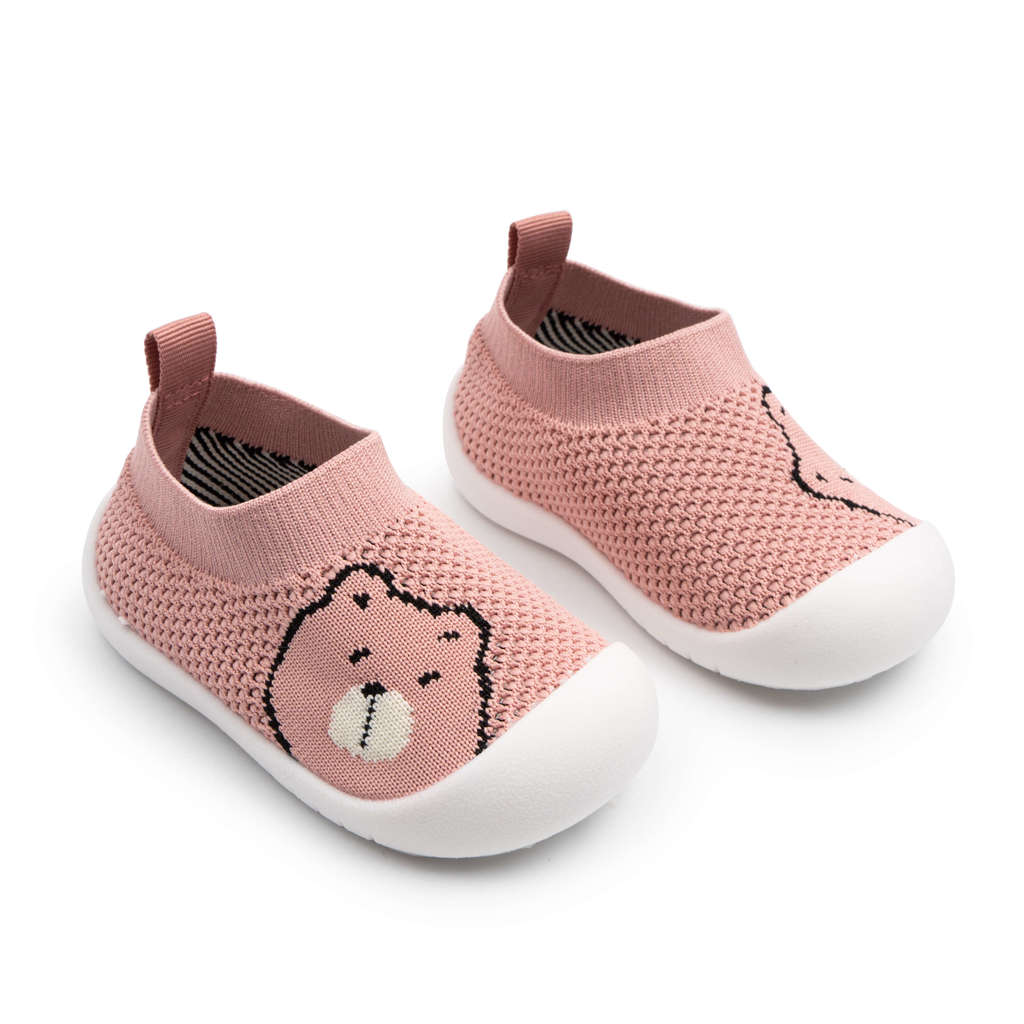 Knitted & Breathable Bears - Non-Slip Baby Shoe-Socks